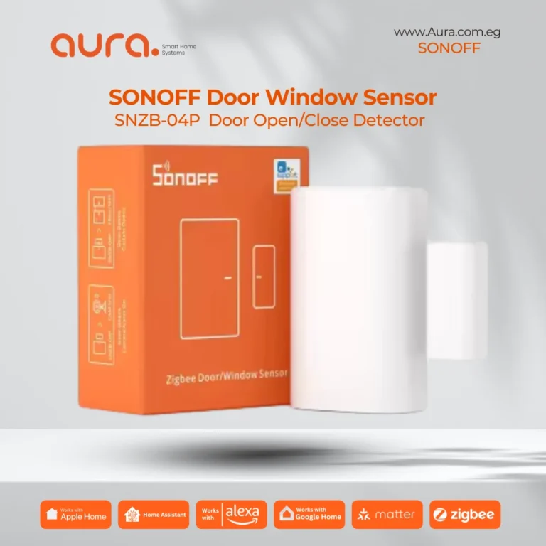 SONOFF SNZB-04P Zigbee Door/Window Sensor – راقب دخول منزلك وفعّل المشاهد الذكية تلقائياً