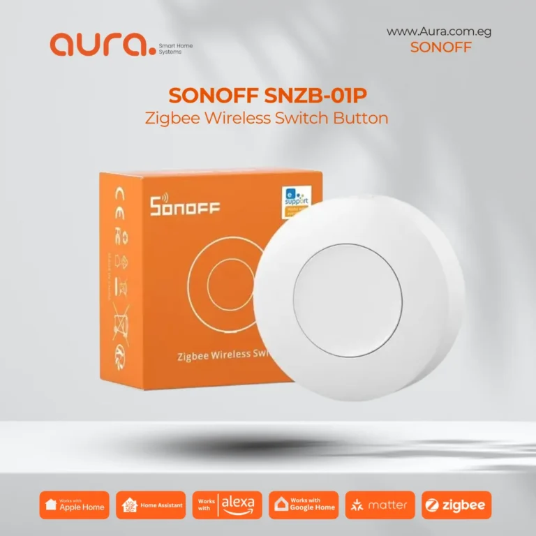 SONOFF SNZB-01P Zigbee Wireless Smart Switch – زر ذكي متعدد الوظائف للتحكم في الأجهزة والمشاهد المنزلية