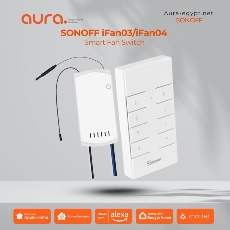 SONOFF iFan03/iFan04 - تحكم ذكي بمروحة السقف والإضاءة