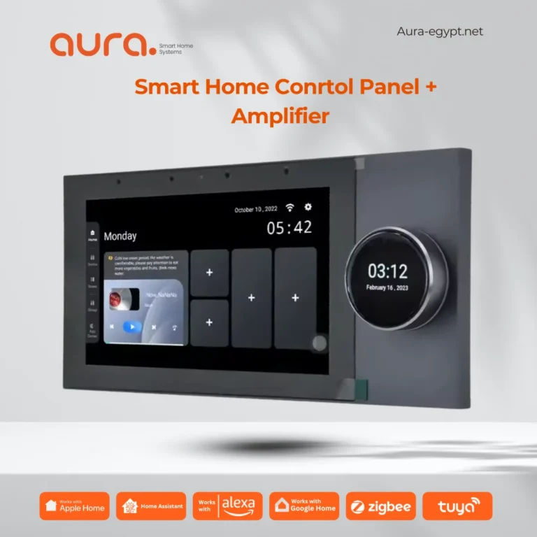 مكبر الصوت الجداري الذكي 7 بوصة بنظام أندرويد – Smart Home Conrtol Panel + Amplifier