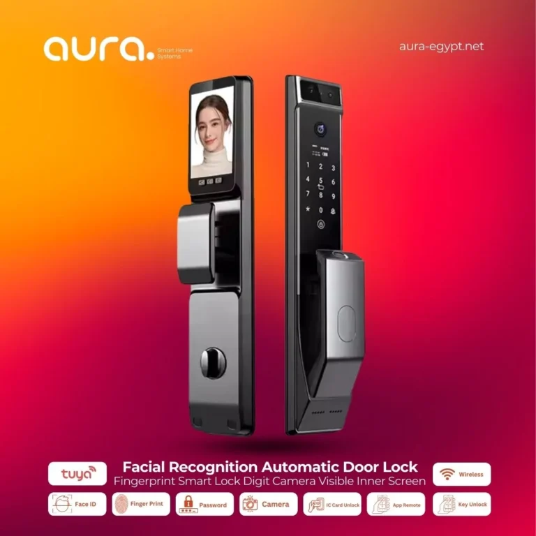 Next-Gen Fully Automatic Smart Lock with Face ID & Intercom