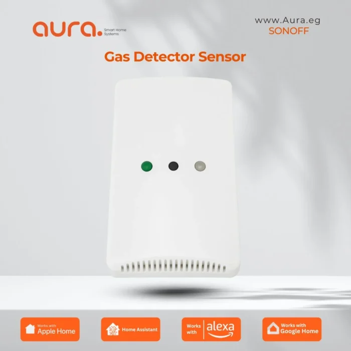 🔥 كاشف الغاز الذكي اللاسلكي – Gas Detector Sensor Sonoff!