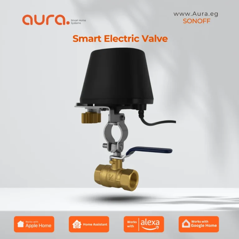 Electric Smart Valve للتحكم في صمامات الغاز والماء – أمان منزلك بين يديك!