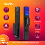 🔐 قفل H2pro الذكي – تكنولوجيا متقدمة وتصميم دقيق بنقش CNC