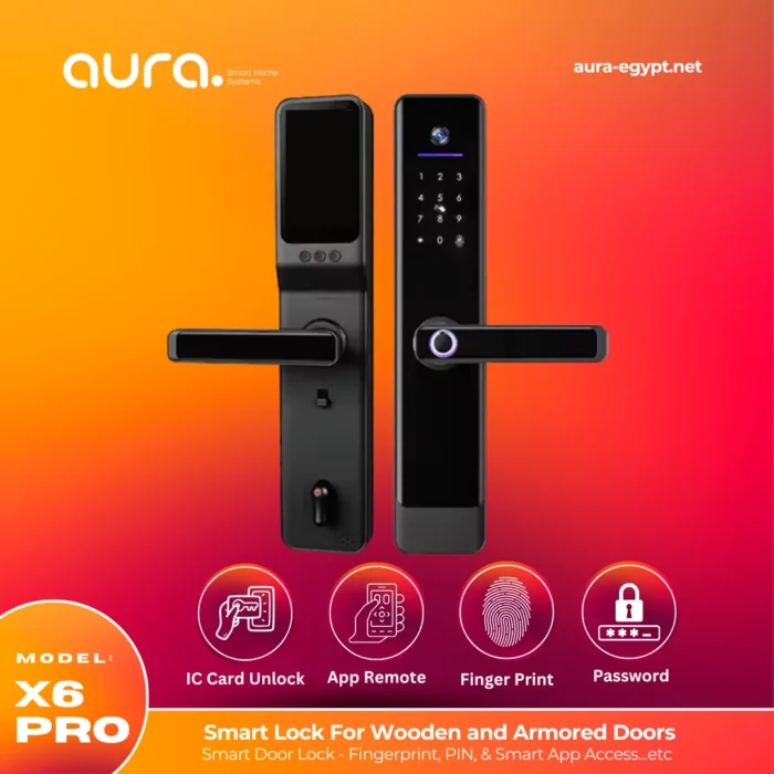 X6 PRO 6085 – قفل ذكي Smart Lock