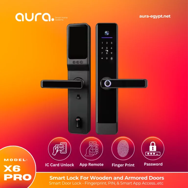 X6 PRO 6085 – قفل ذكي Smart Lock