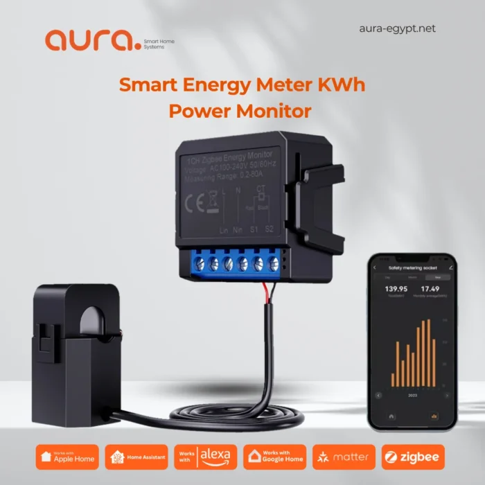 Smart Energy Meter KWh Power Monitor